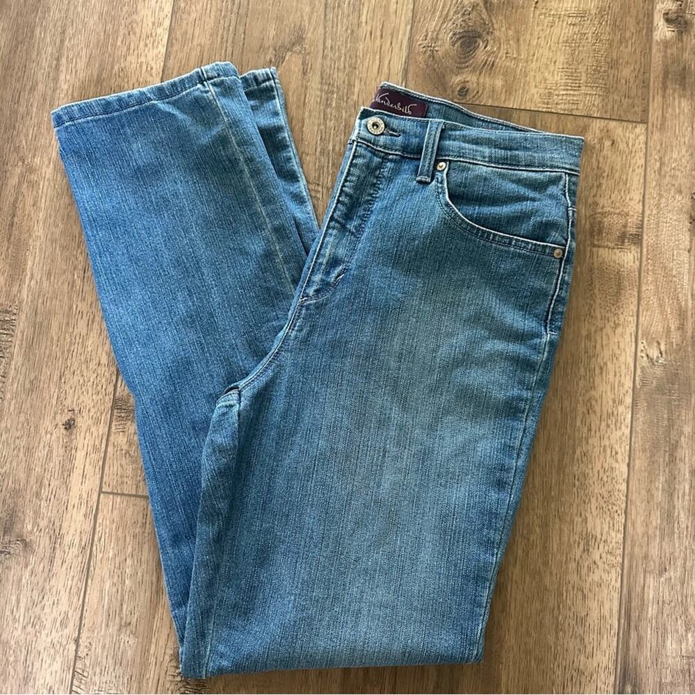 Gloria Vanderbilt Amanda Jeans, Classic, Retro, Medium Wash, Straight Leg, 10